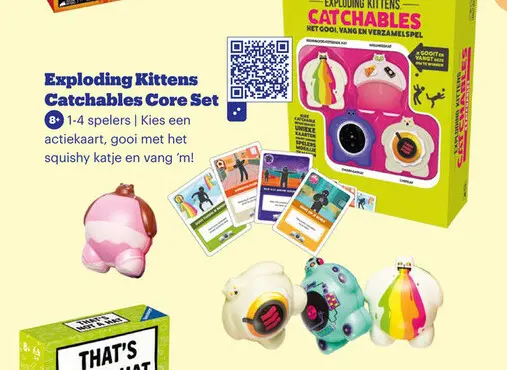 Aanbieding: Exploding Kittens Catchables Core Set
