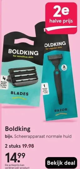 Aanbieding: Boldking