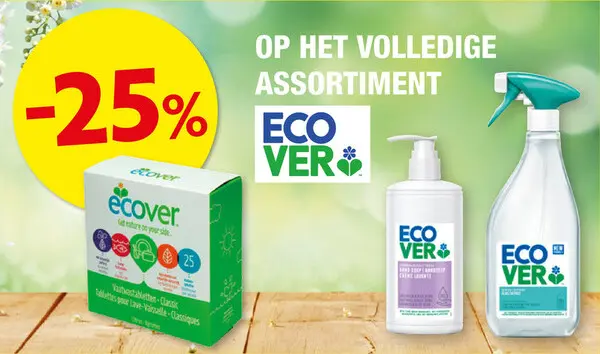 Promotie: Ecover producten