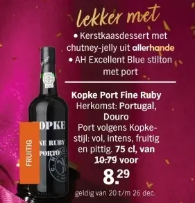 Aanbieding: Kopke Fine Ruby Port