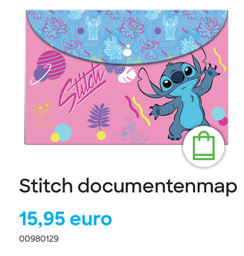 Aanbieding: Stitch documentenmap
