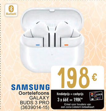 Aanbieding: SAMSUNG Oortelefoons GALAXY BUDS 3 PRO