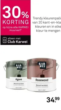 Aanbieding: KARWEI muurverf