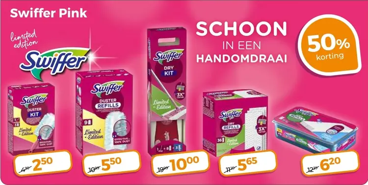 Aanbieding: Swiffer Pink