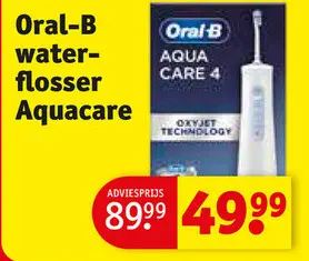 Aanbieding: Oral-B waterflosser Aquacare