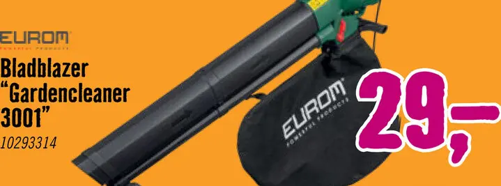 Aanbieding: EUROM Gardencleaner 3in1