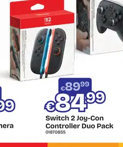 Aanbieding: Switch 2 Joy-Con Controller Duo Pack Blauw/Rood