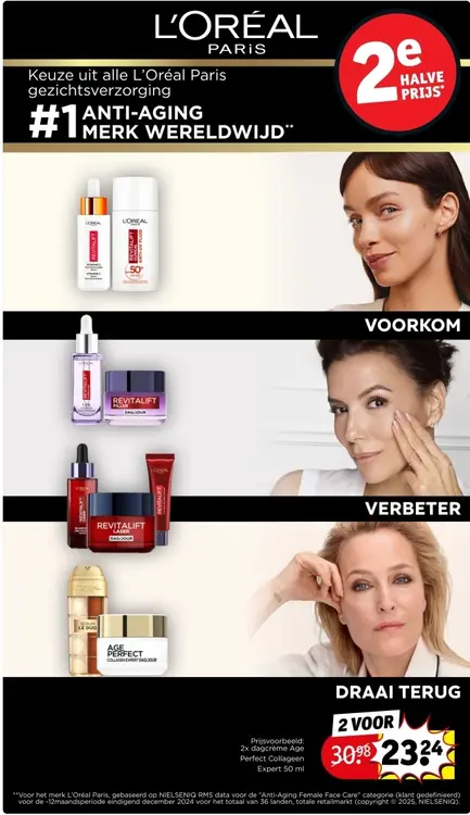 Promotie: Alle L'oreal gezichtsverzorging