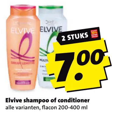 Aanbieding: Elvive shampoo of conditioner