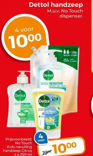 Aanbieding: Dettol handzeep