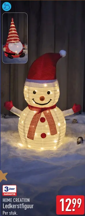 Aanbieding: Ledkerstfiguur