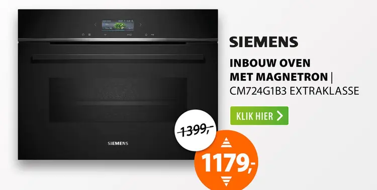 Aanbieding: Siemens CM724G1B3 extraKlasse
