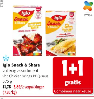 Promotie: Snack & Share