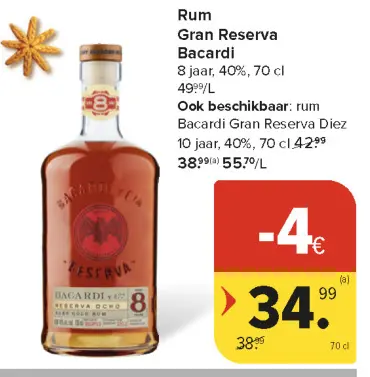 Aanbieding: Rum Gran Reserva