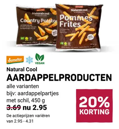 Aanbieding: Aardappelproducten