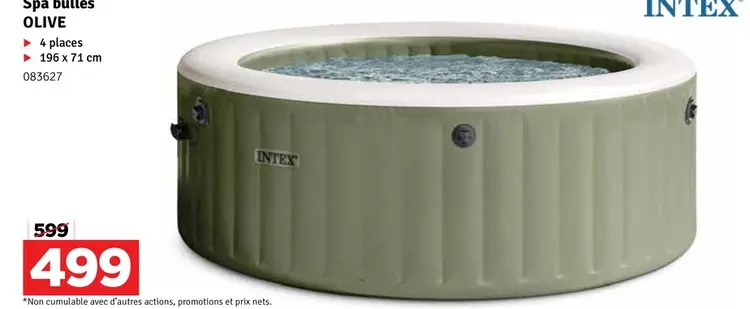 Offre: Spa bulles OLIVE