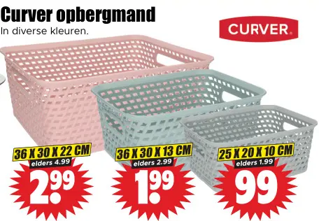 Aanbieding: Opbergmand