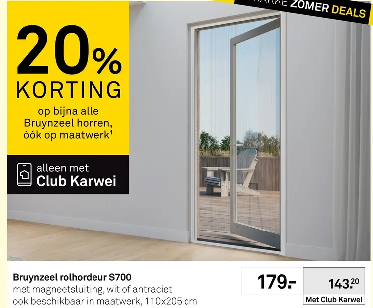 Aanbieding: rolhordeur S700