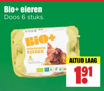 Aanbieding: Bio+ eieren