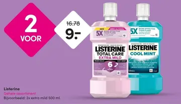 Aanbieding: Listerine Gehele assortiment