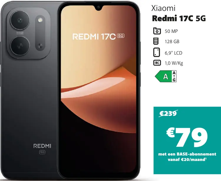 Promotie: Redmi 17C 5G