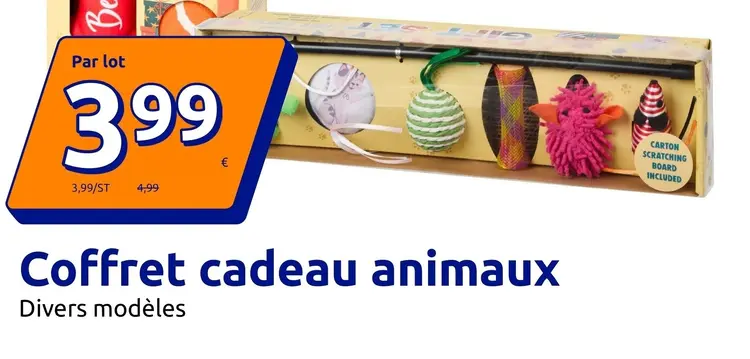 Offre: Coffret cadeau animaux