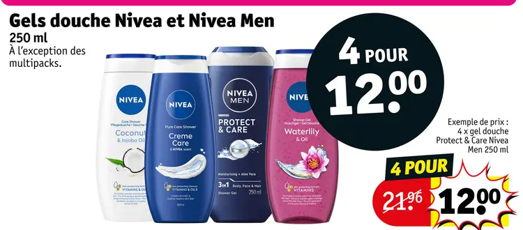 Offre: Gels douche