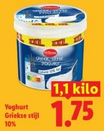 Aanbieding: Yoghurt Griekse stijl