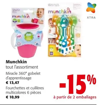 Offre: Munchkin tout l'assortiment Miracle 360° gobelet