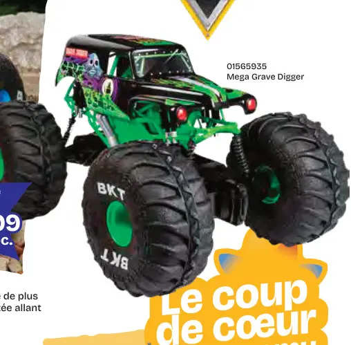 Offre: Mega Megalodon / Mega Grave Digger