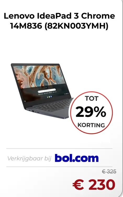 Aanbieding: IdeaPad 3 Chrome
