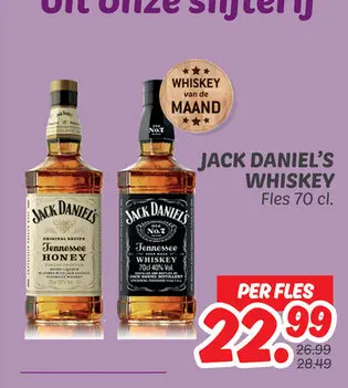 Aanbieding: Jack Daniel's Whiskey