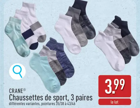 Offre: Chaussettes de sport
