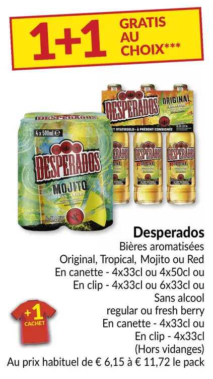 Offre: Desperados