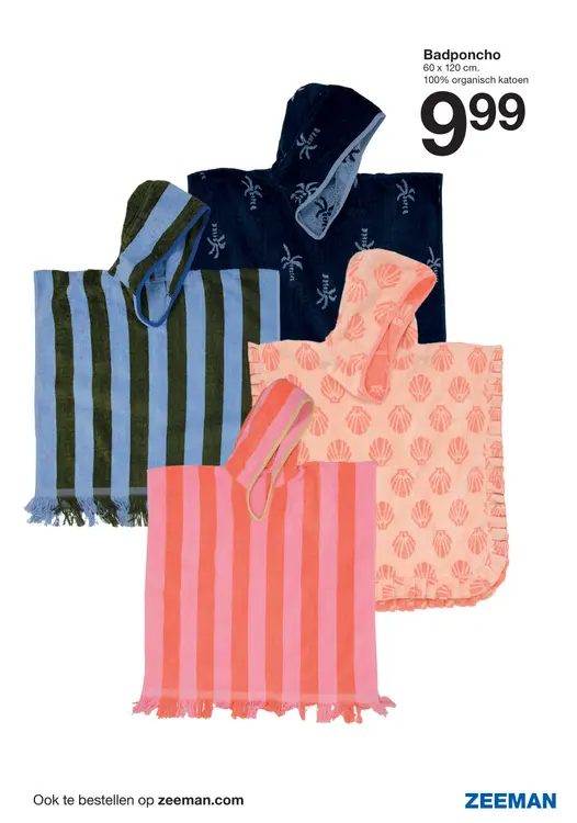 Aanbieding: Badponcho