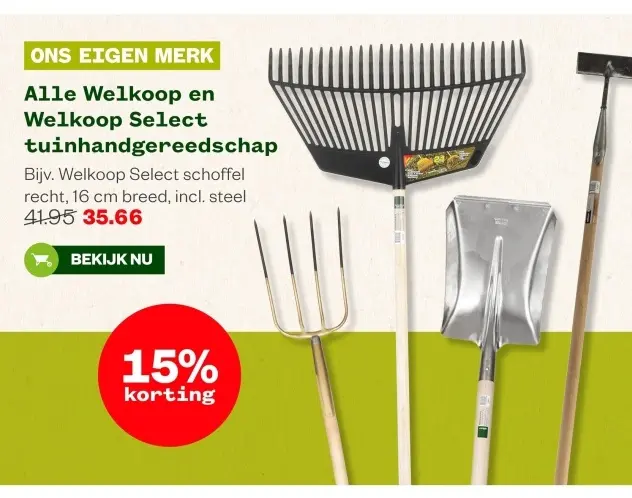 Aanbieding: Welkoop Select schoffel