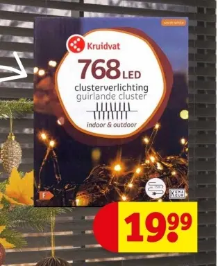 Aanbieding: clusterverlichting guirlande cluster