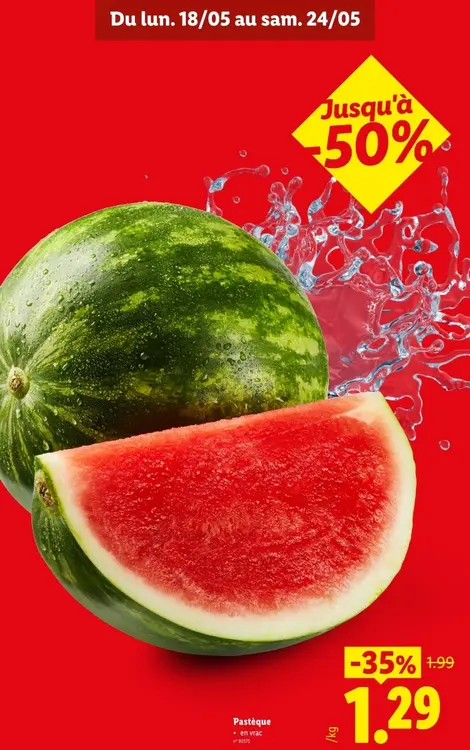 Offre: Pastèque