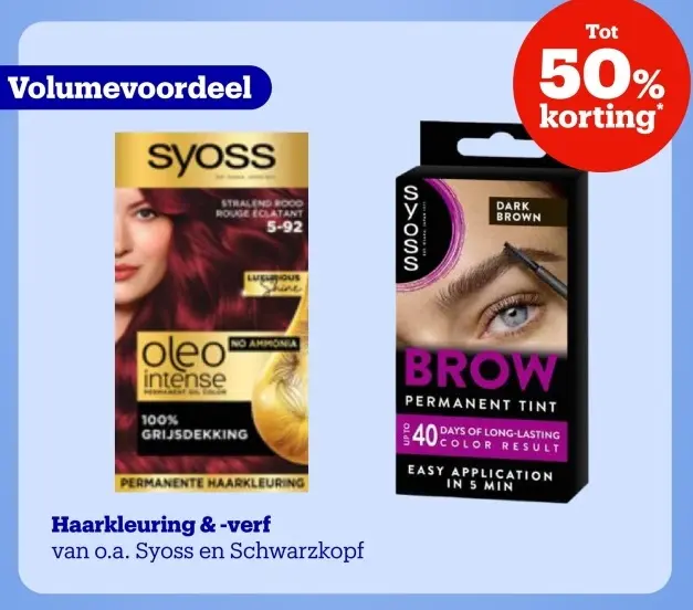 Aanbieding: Haarkleuring & -verf