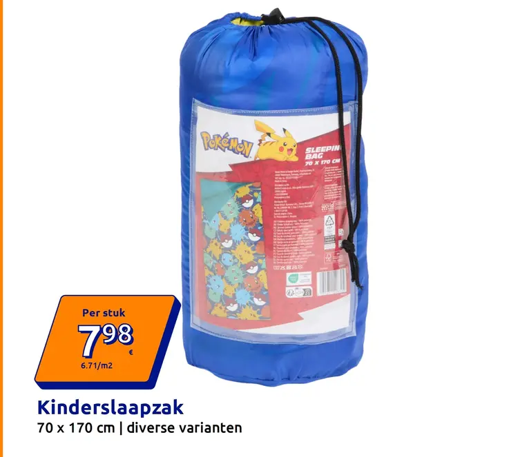 Promotie: Kinderslaapzak
