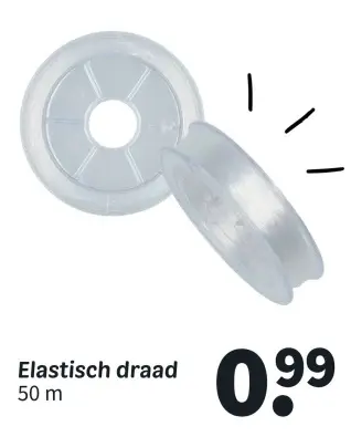 Aanbieding: Elastisch draad