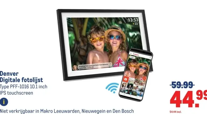 Aanbieding: Digitale fotolijst