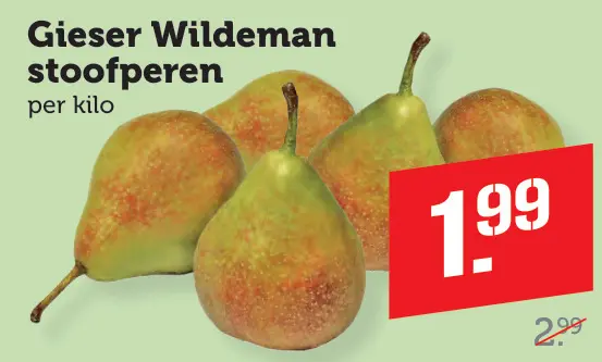 Aanbieding: Gieser Wildeman stoofperen