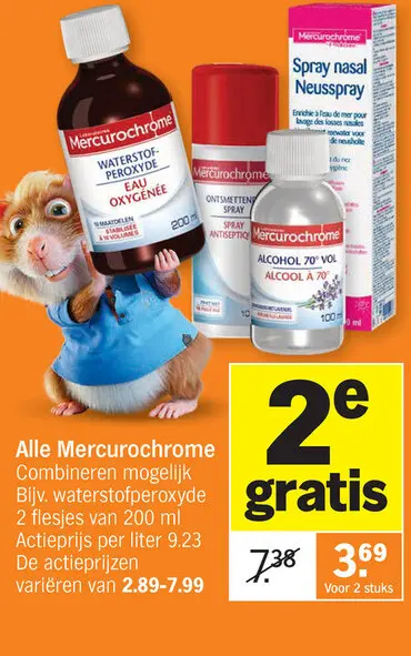 Promotie: Mercurochrome