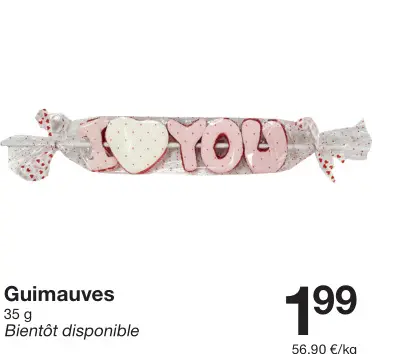 Offre: Guimauves