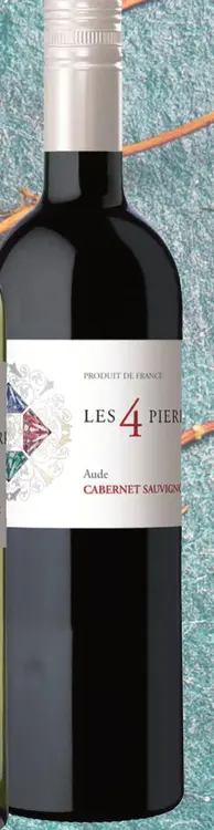 Aanbieding: Les 4 Pierres Cabernet Sauvignon