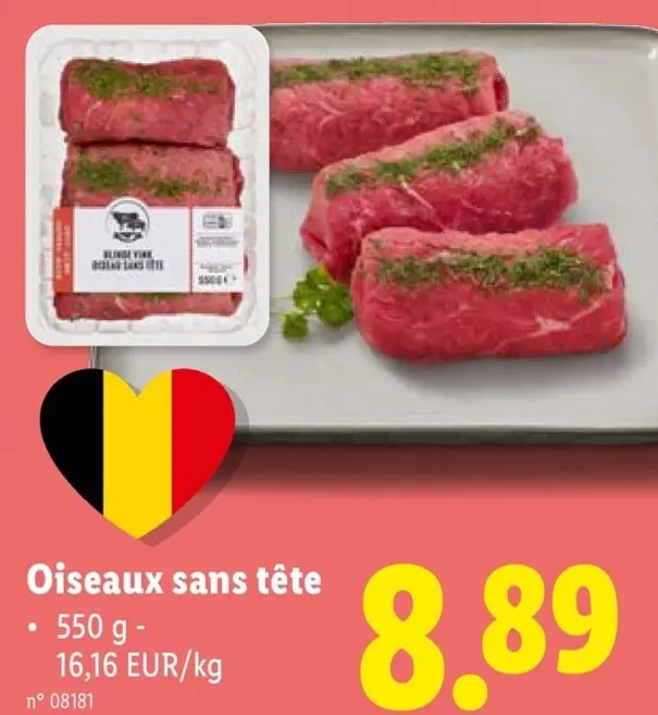 Offre: Oiseaux sans tête