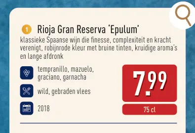 Aanbieding: Rioja Gran Reserva