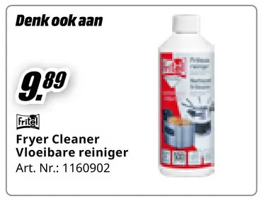 Promotie: Fryer cleaner vloeibare reiniger