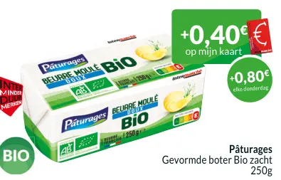 Promotie: Gevormde boter Bio zacht